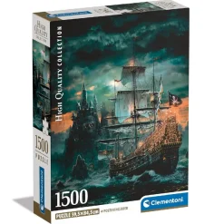 - Puzzle 1500 piezas High Quality Collection - Barco Pirata*CLEMENTONI Hot
