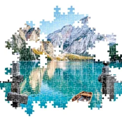 - Puzzle 500 piezas High Quality Collection - Braies Lake*CLEMENTONI New