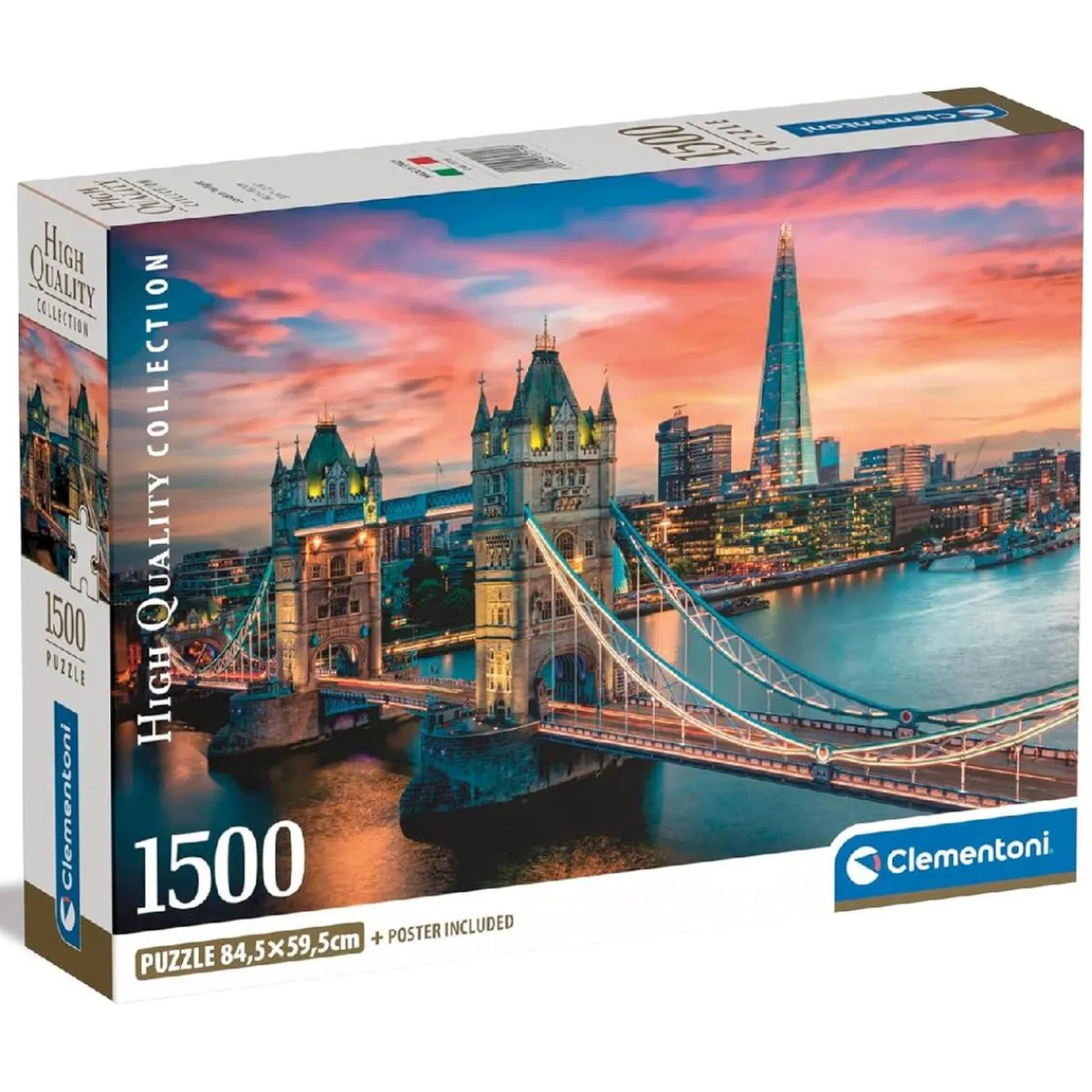 - Puzzle 1500 piezas High Quality Collection - Crepúsculo en Londres*CLEMENTONI Sale