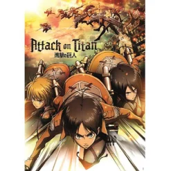 Hot - Puzzle 1000 piezas Attack on Titan Juegos Y Puzzles