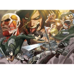 - Puzzle Attack on Titans edición especial 500 piezas ㅤ*CLEMENTONI Best