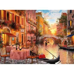 - Puzzle de 1000 piezas de la colección Venecia, fabricado en Italia ㅤ*CLEMENTONI Best