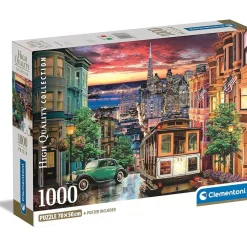 - Puzzle de 1000 piezas de la colección San Francisco ㅤ*CLEMENTONI