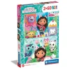 New - Puzzle Dúo Gabby's Dollhouse 2x60 piezas ㅤ Juegos Y Puzzles