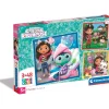 Sale - Puzzle Gabbys Dollshouse 3x48 ㅤ Juegos Y Puzzles