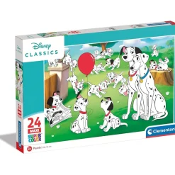 - Puzzle infantil 24 piezas maxi Dálmatas 101 ㅤ*CLEMENTONI