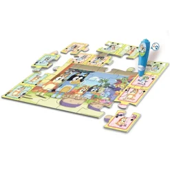 Clementoni - Puzzle Interactivo de Suelo 24 piezas -*BLUEY Discount