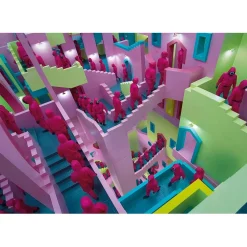 - Puzzle Juego del Calamar, 500 piezas, multicolor ㅤ Juegos Y Puzzles