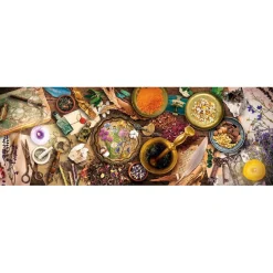 - Puzzle Panorama de 1000 piezas: Mesa del Herbolista ㅤ*CLEMENTONI Sale