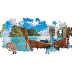 - Puzzle panorámico de 1000 piezas, Bahía de Phuket ㅤ*CLEMENTONI Best