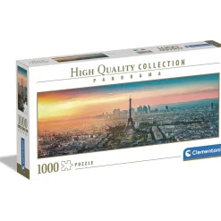 Best - Puzzle panorámico de 1000 piezas, paisajes de ciudades, Skyline de París ㅤ Juegos Y Puzzles