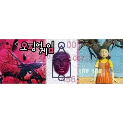 New - Puzzle panorámico del juego del calamar 1000 piezas ㅤ Juegos Y Puzzles