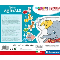 Best - Puzzle progresivo Animales, 3-6-9-12 piezas, Amigos del Reino Animal ㅤ Juegos Y Puzzles