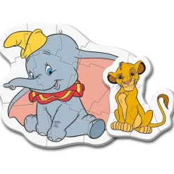 Best - Puzzle progresivo Animales, 3-6-9-12 piezas, Amigos del Reino Animal ㅤ Juegos Y Puzzles