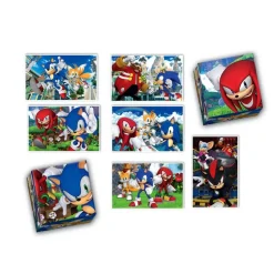 Clearance - Puzzles Edukit 4 en 1 Sonic Juguetes Educativos Y Libros|Juegos Y Puzzles