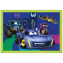 Outlet - Puzzles progresivos 4 en 1 - Batwheels Juegos Y Puzzles