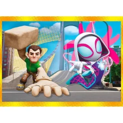 Online - Puzzles progresivos 4 en 1 - Spidey y su Superequipo Juegos Y Puzzles