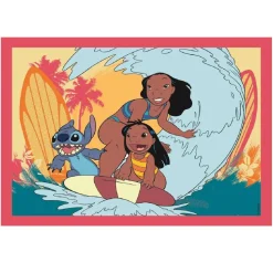 Hot - Puzzles progresivos 4 en 1 - Stitch Juegos Y Puzzles