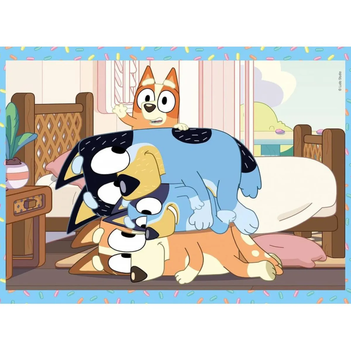 Sale - Puzzles progresivos 4 en 1 - Bluey Juegos Y Puzzles