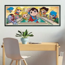 - Puzzles progresivos de superhéroes DC Comics, 10 en 1, multicolor, tamaño medium ㅤ*CLEMENTONI Sale