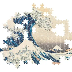 - Rompecabezas de la gran ola de Hok - 1000 piezas, arte famoso ㅤ*CLEMENTONI Hot