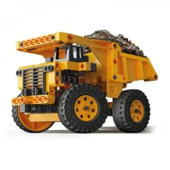 - Set de construcción Mechanics Camión minero con instrucciones en App ㅤ*CLEMENTONI Hot