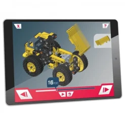 - Set de construcción Mechanics Camión minero con instrucciones en App ㅤ*CLEMENTONI Hot