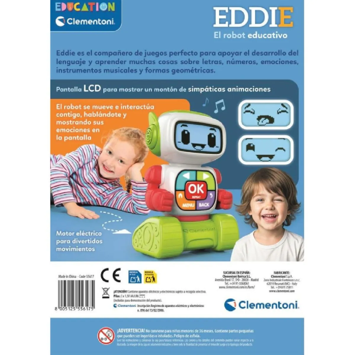 Education - Eddie, el robot educativo Steam