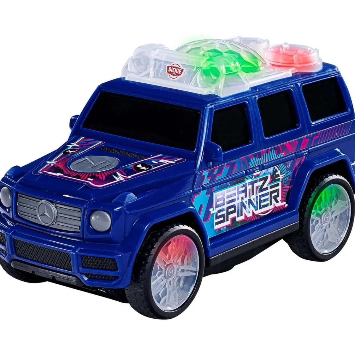 Sale Coche de juguete con luces intermitentes, música y giros, incluye pilas ㅤ Vehículos Y Circuitos