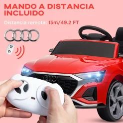 Coche Eléctrico Infantil Audi Q8 Etron Sportback 12V Rojo*AIYAPLAY Hot