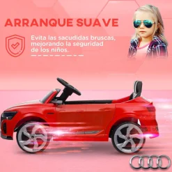 Coche Eléctrico Infantil Audi Q8 Etron Sportback 12V Rojo*AIYAPLAY Hot