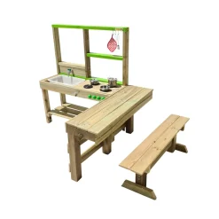 Cocina de madera de exterior Spicy Delicious Casas