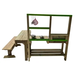 Cocina de madera de exterior Spicy Delicious Casas