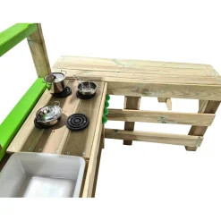 Cocina de madera de exterior Spicy Delicious Casas