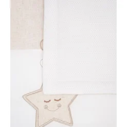 Colcha acolchada con diseño de conejito*Prenatal