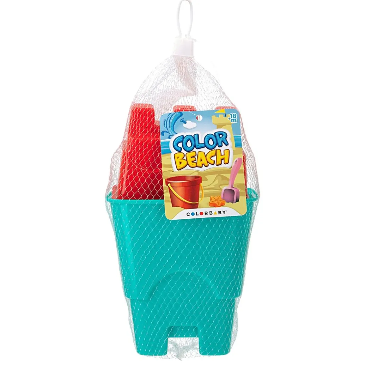 Discount ColorBaby - Set de Playa 3 Moldes de Castillos Juguetes De Verano