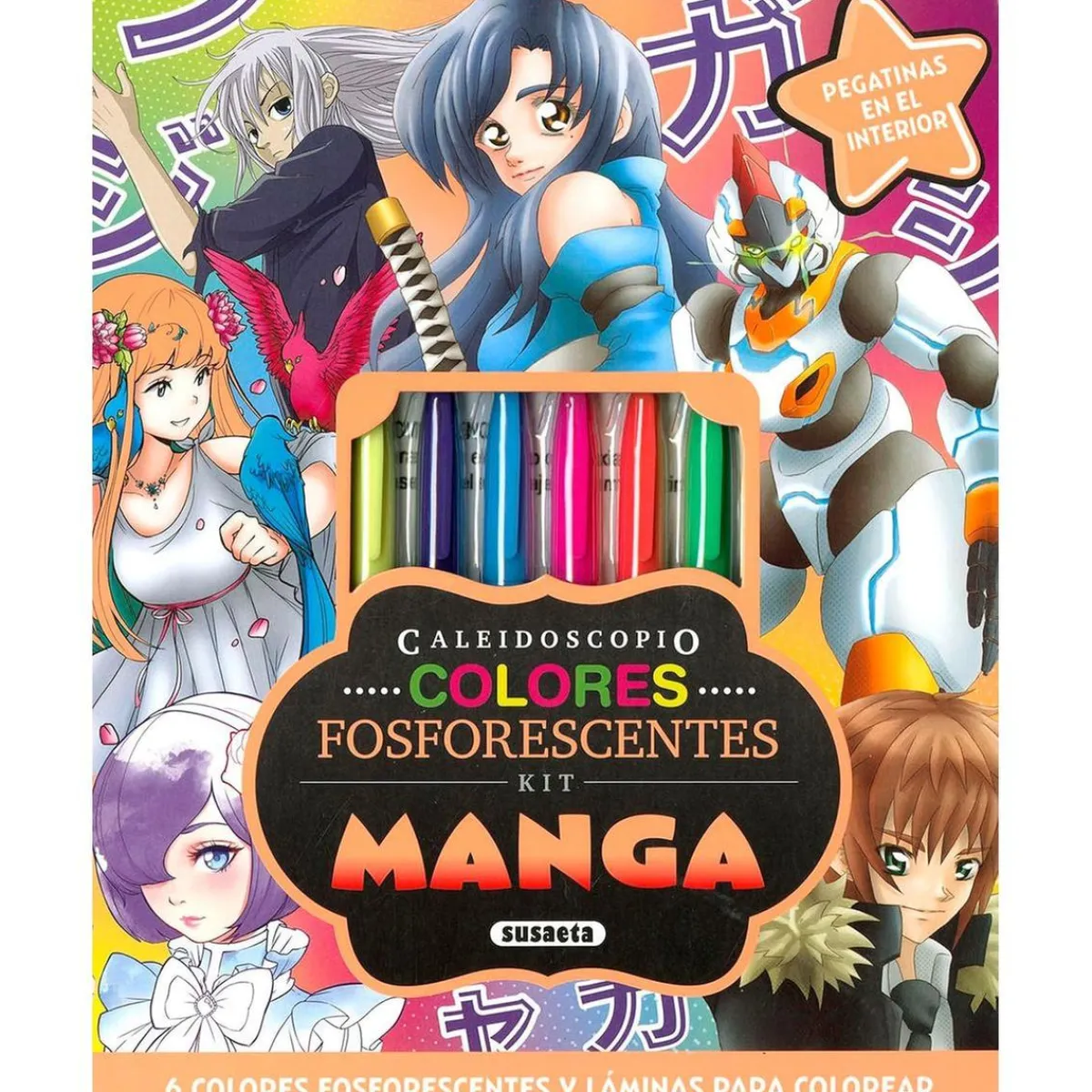 New Colores fosforescentes - Manga Juguetes Educativos Y Libros