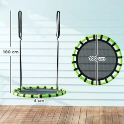 Columpio exterior para niños Negro*AIYAPLAY Best