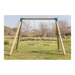 Sale Columpio Madera Karai Deluxe adultos con cadenas Casas