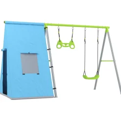 New Conjunto 3 en 1 para jardín Columpios