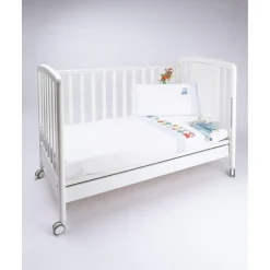 Conjunto de cuna de 3 piezas unisex "Trenecitos"*Prenatal Hot