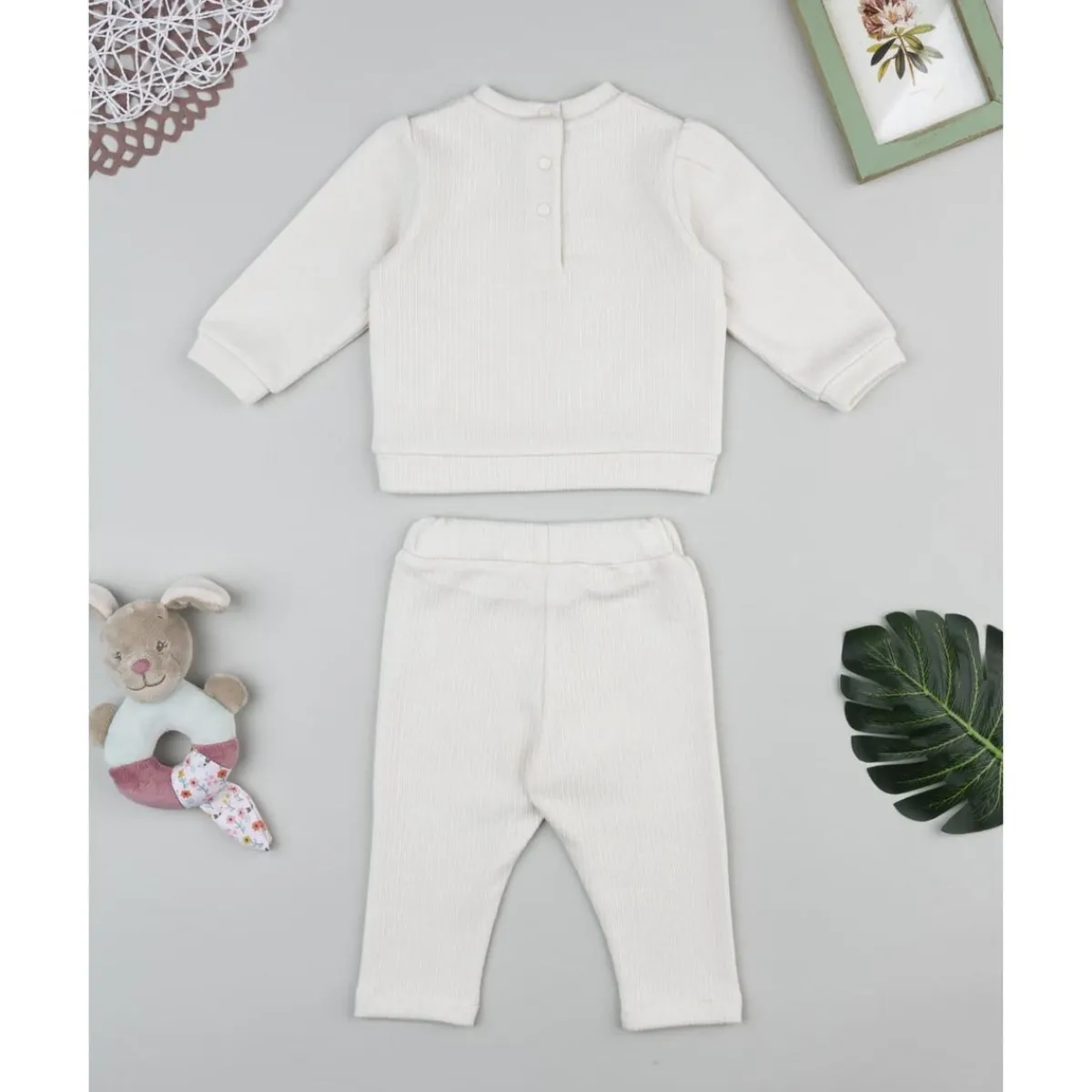 Outlet Conjunto dos piezas de bebé con estampado de margarita Recién Nacido·Ropa Y Accesorios|Ropa Y Accesorios·Conjuntos