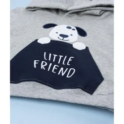 Outlet Conjunto felpa niño gris y azul con perrito Niño·Bebé Niño 3-36 Meses|Bebé Niño 3-36 Meses·Conjuntos Y Deporte