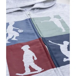 Conjunto jogging de niño gris y azul*Prenatal New