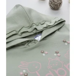 Conjunto jogging niña verde 