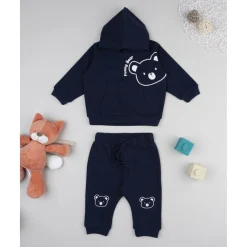 Conjunto jogging niño azul osito*Prenatal New