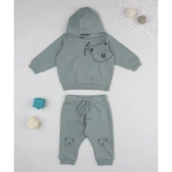 Conjunto jogging niño verde con koala*Prenatal New