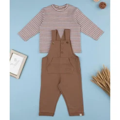 Online Conjunto niño peto marrón Niño·Bebé Niño 3-36 Meses|Bebé Niño 3-36 Meses·Conjuntos Y Deporte