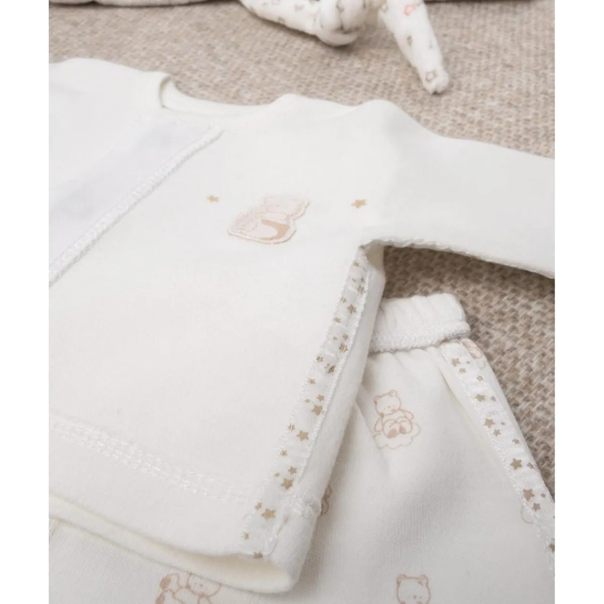 Conjunto Unisex Extra Pequeño "Ositos"*Prenatal Clearance