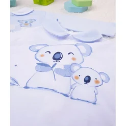 Online Conjuntos de jersey azul y crema con polainas Ropa Y Accesorios·Conjuntos|Recién Nacido·Ropa Y Accesorios